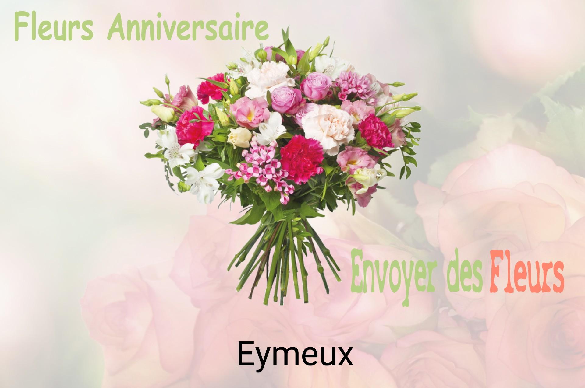 Bouquet de fleurs d’anniversaire livré à Eymeux
